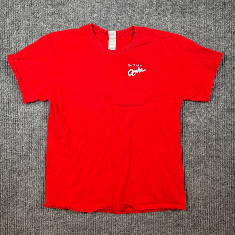 Gildan Osaka Japanese Restaurant Las Vegas Red Graphic T-Shirt Mens Large